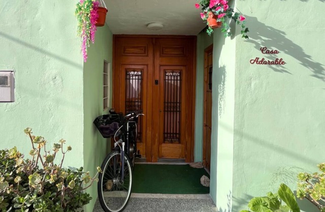 Town House in Old Village Ador, Gandía with big roof terrace with seaview
