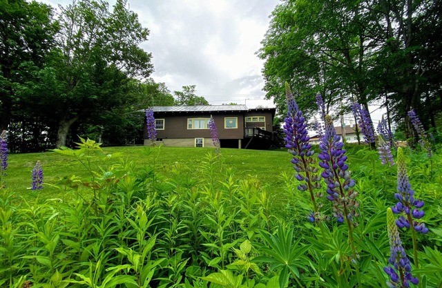 Traditional Austrian Chalet at the base of Cannon Ski Area in Franconia Notch