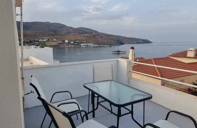 Traditional house in Chora Andros Greece