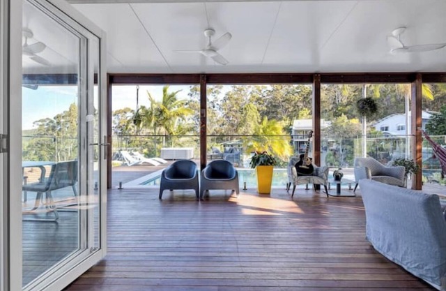 Tranquil 3 bed getaway in Currumbin Pool and Spa!