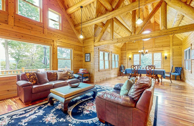 Tranquil Haven | Secluded waterfront house with sauna, dock, kayaks, canoe, gym
