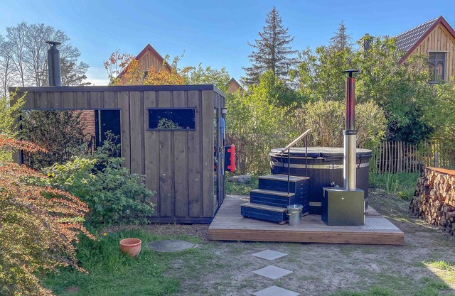 traumHaff® Endless Summer Loft, private NORDICSPA, fireplace, dog, 400m to the water