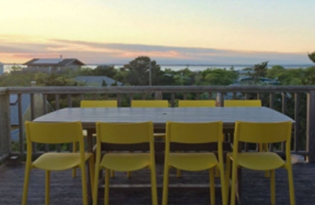 Treetop Beach House with Amazing Views of Bay & Ocean in Davis Park, Fire Island