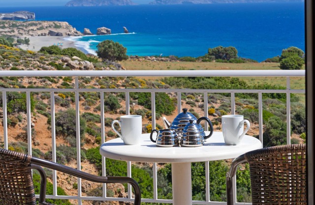 Triopetra view villa 2 Άνετη βίλα με φανταστική θέα στο Κρητικό πέλαγος