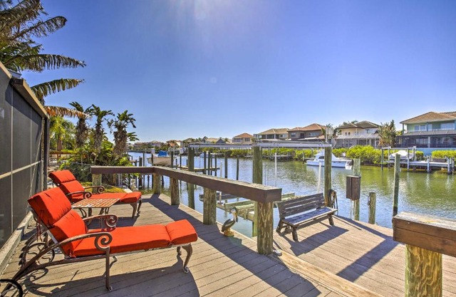 Tropical Apollo Beach House with Pool and Dock!