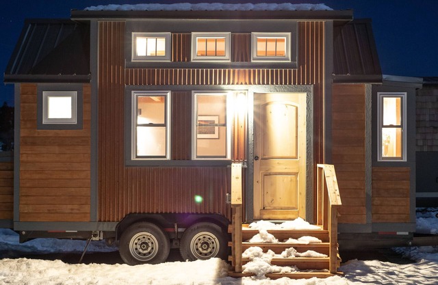 "Try on" Tiny Home Living at Tiny Timbers Resort.