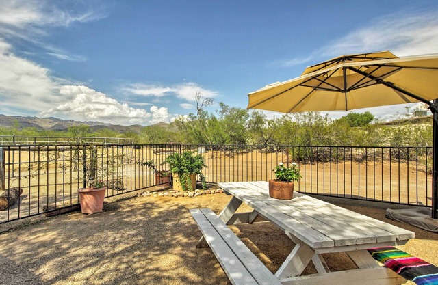 Tucson Casita w/Fireplace: View Animals & Mtns