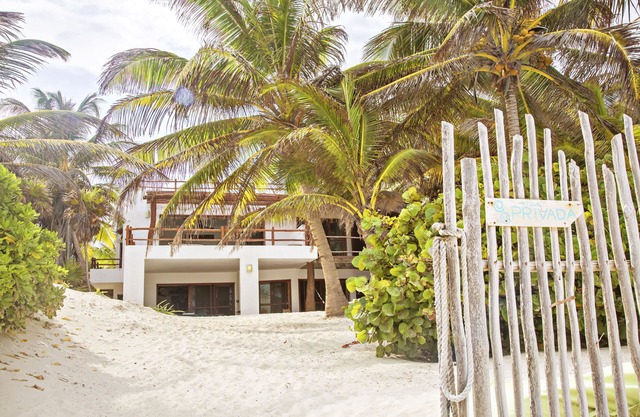 Tulum Beachfront Private Villa In the Heart of South Tulum Beach!