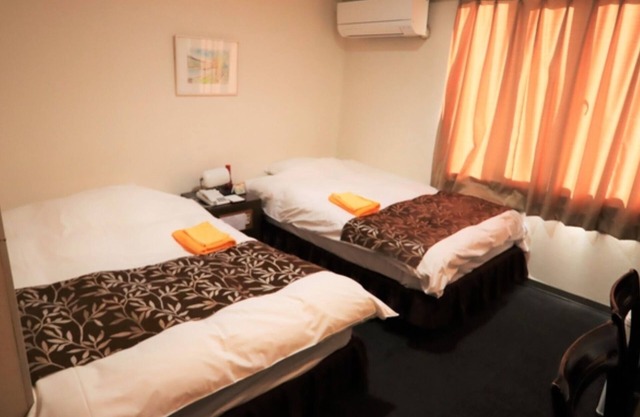 Twin room smoking with natural hot spring and fr/Oita Ōita