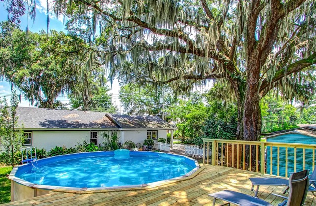 Two Units w/ Pool & Gazebo-Swanky Savannah Style