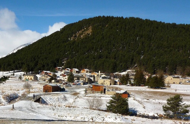 Typical mountain village house