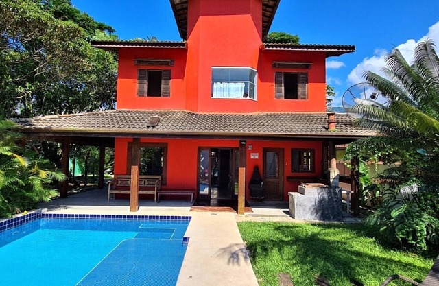 UBATUBA ! HOUSE CONDOMINIUM CLOSED, SECURITY 24 H, PRIVATE SWIMMING POOL