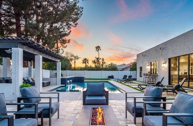 Ultimate vacation fun awaits you! Air hockey, foosball, shoot pool or take a swim at The Desert Lily