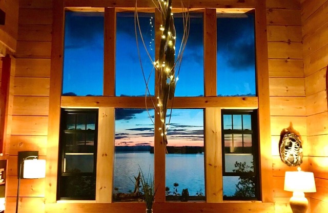 Unique Waterfront Overlooking Mount Katahdin