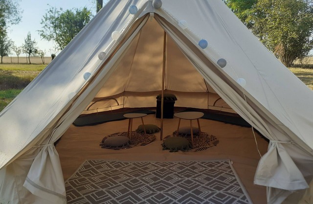 Unusual tepees available only in high season