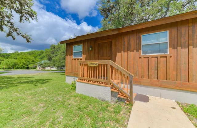 Utopia River Retreat is a secluded paradise nestled along the Sabinal River in the Texas Hill Country.