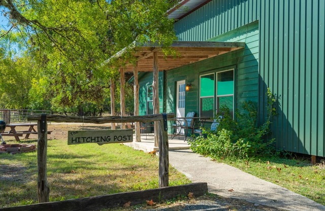 Utopia River Retreat is a secluded paradise nestled along the Sabinal River in the Texas Hill Country.