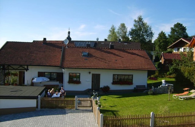 Vacation apartment 65sqm with a beautiful view of the Hohenbogen