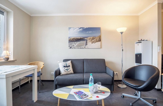 Vacation Apartment "Ferienwohnung Ausblick" in the city center of Bremerhaven