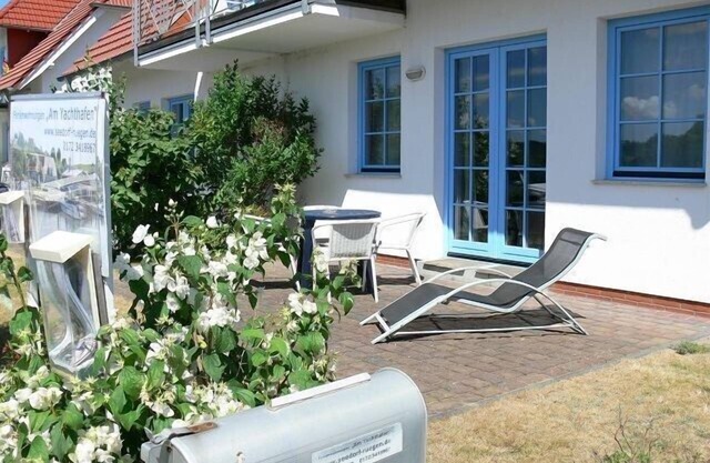 Vacation apartment in idyllic Seedorf with a view of the harbor
