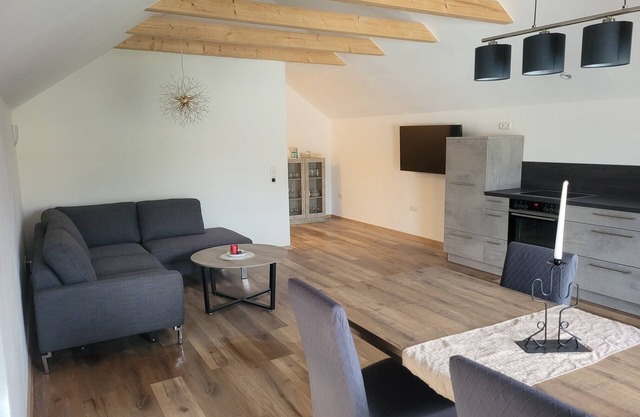 Vacation in lavishly renovated top floor apartment
