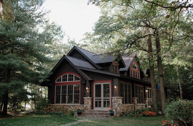 Very Rare Privacy: 25 acres on a spring-fed lake in the Whitefish Chain.