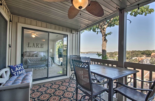 View, Pool & Lake Access: Osage Beach Condo!