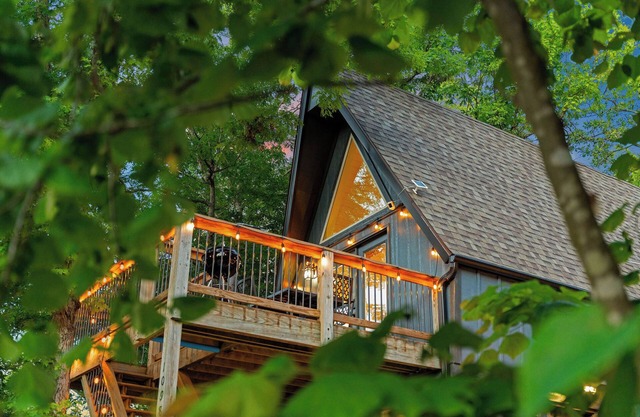 Views! Lux A-Frame w/Private Hot Tub and Fire Pit. King Beds!