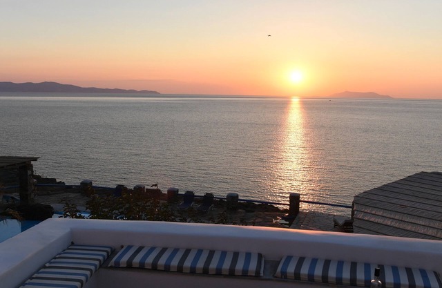 Villa Akrivi is a spacious newly renovated, sea front property, 5 bedroom 4 bath