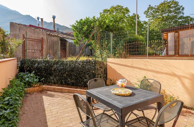 Villa "Alcantara" with Private Terrace, 2 Balconies & Wi-Fi