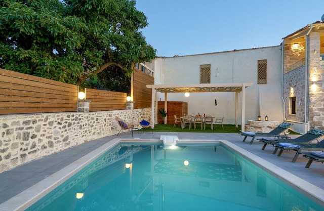 Villa Angelo | A Crafted Stone Retreat with Pool in Nature’s Embrace