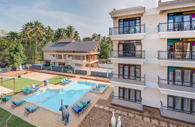 Villa Calangute Phase 17- 12 BHK Private Pool+ Jacuzzi+ Party Room + Games Area