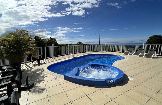 Villa Cratère, pour 17 personnes avec piscine