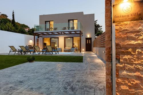 Villa Fotinou Heated Pool & Free Bikes awaits