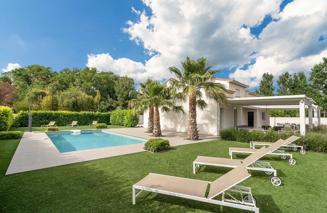 Villa w/Palm Trees & Pool