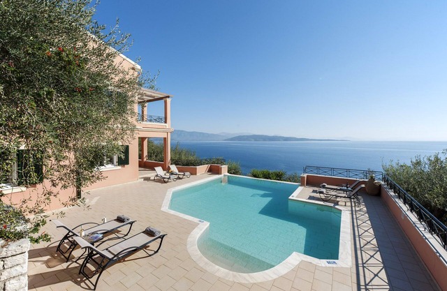 Villa in Corfu With Private Pool And Spectacular Sea Views