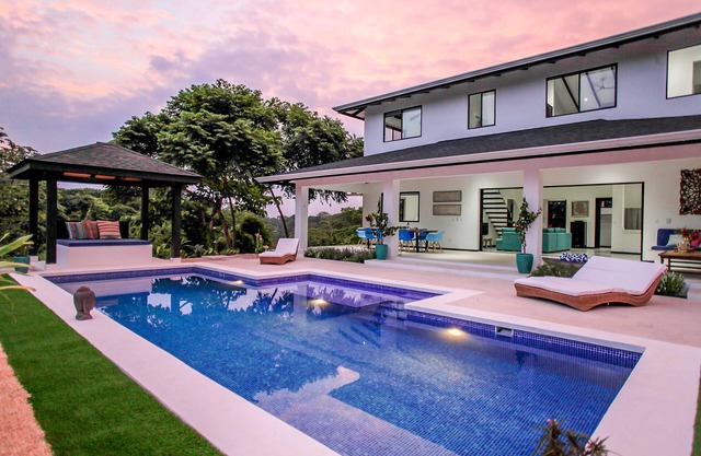 Villa Komodo at Cactus Blue Luxury Villas. Beautiful pool, views + garden.