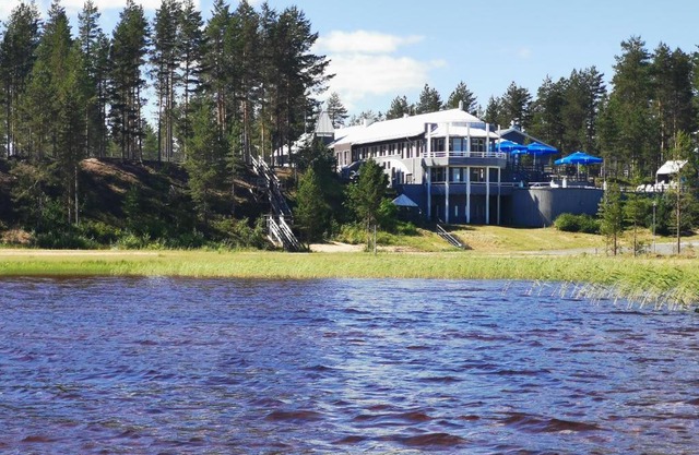 Villa lake of the Oulujärvi