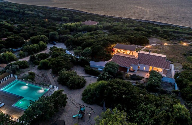 Villa Napius - private beach access on a sandy beach