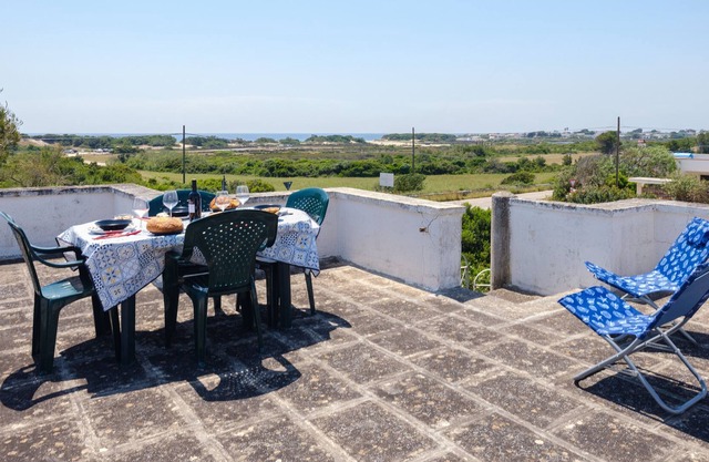 Villa 'Punta Prosciutto Vista Mare' with Sea View, Wi-Fi and Air Conditioning