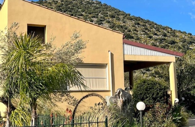 Villa surrounded by nature