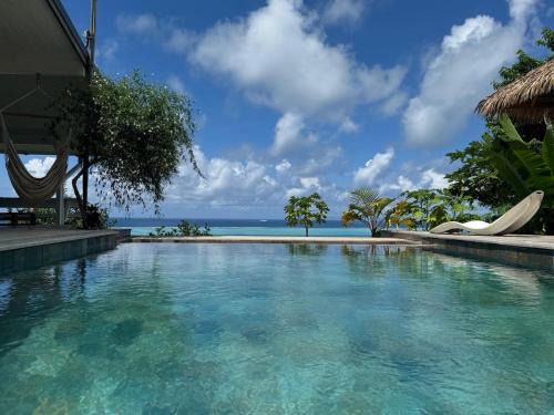 Villa Teana, avec piscine et vue lagon