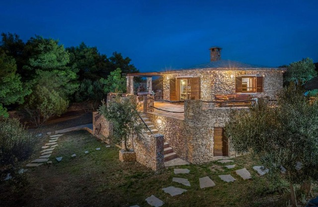 Villa Viva Brac - Pool - Meerblick