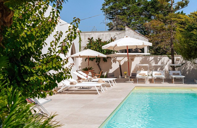 Villa with private pool in San Foca 100 meters from the sea