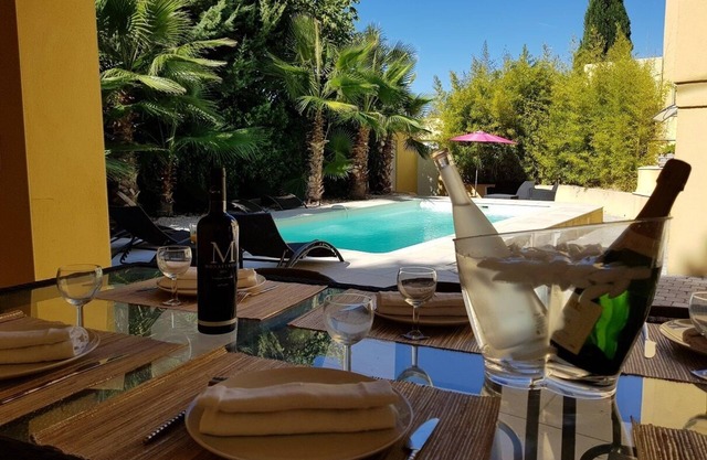 Villa with heated pool between Nîmes, Montpellier and the sea