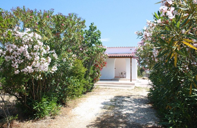 Villa with large garden bordering Bidderosa park