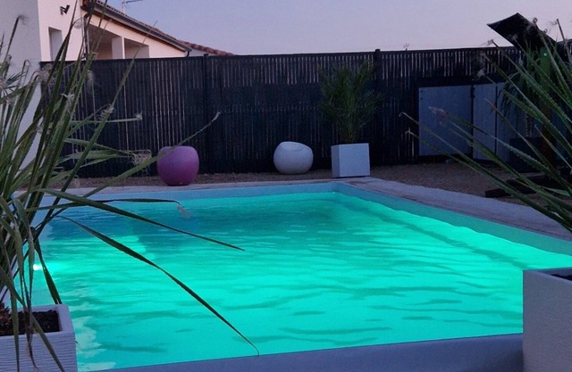 Villa with private pool between the Corbières and seaside resorts