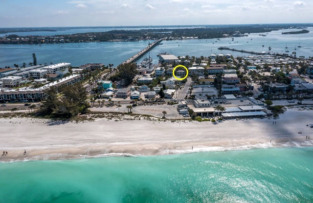 Villas By The Sea #2, Anna Maria Island Condo, one block from beach, heated pool