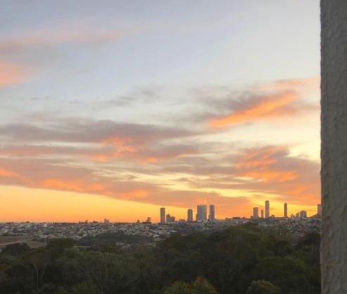 Vista Pôr do Sol
