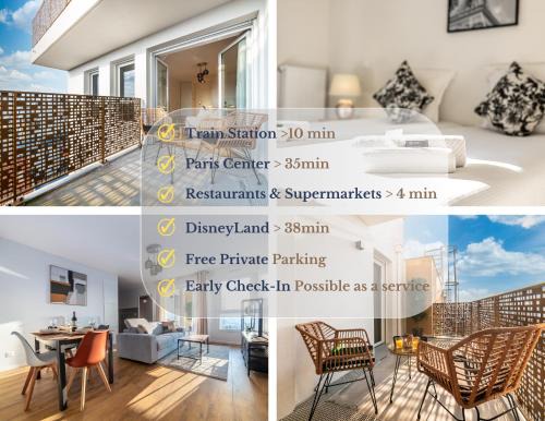Vue Panoramique Gare à 10min Parking Privé